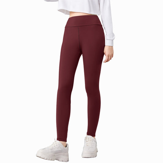 See the Burgundy Kid's Leggings