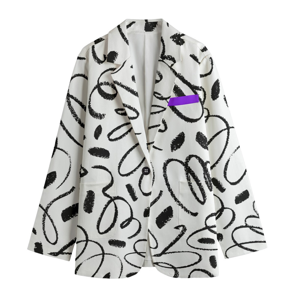 Ribbon Women's Leisure Blazer