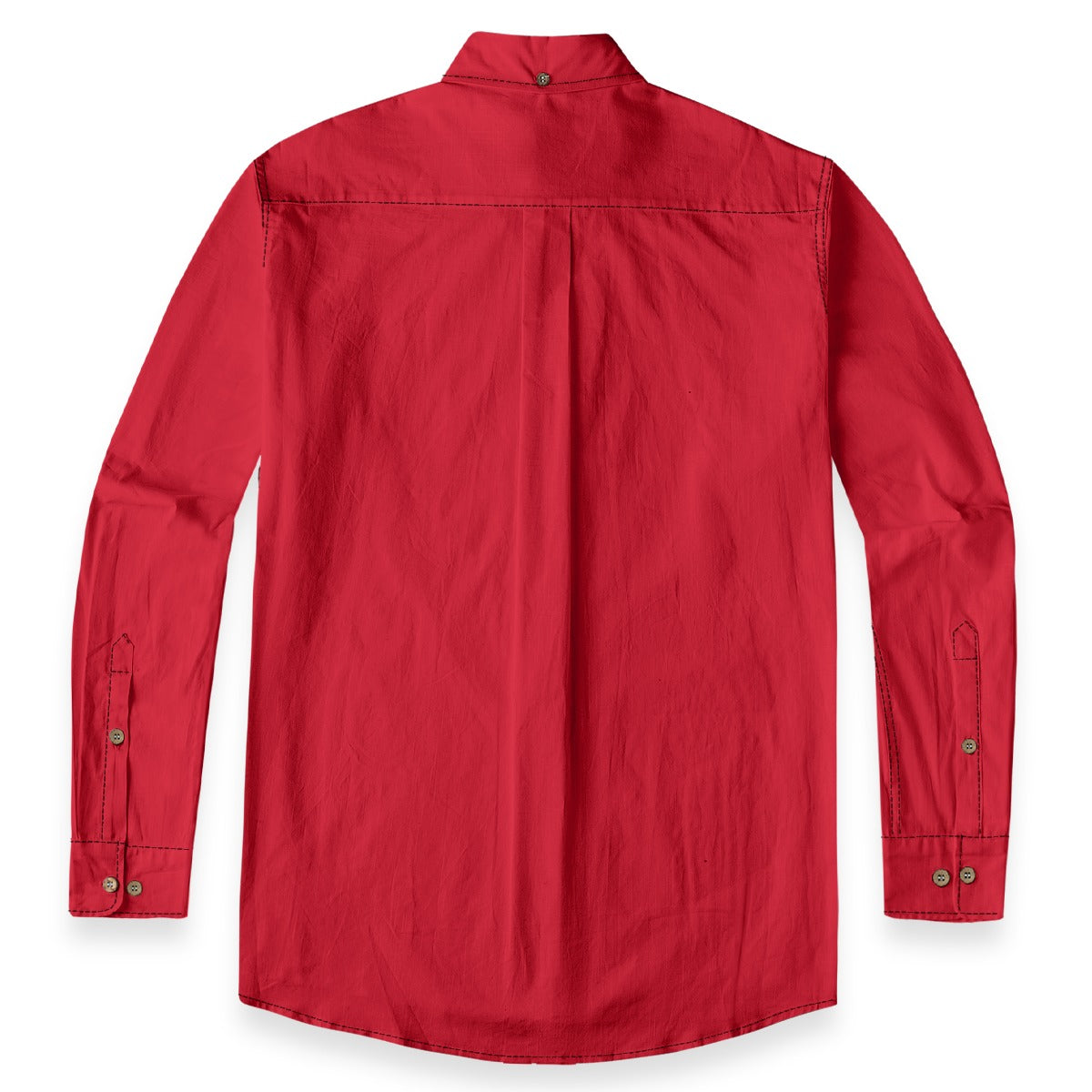 Rugged Touch logo Men's Cotton Long Sleeve Shirt