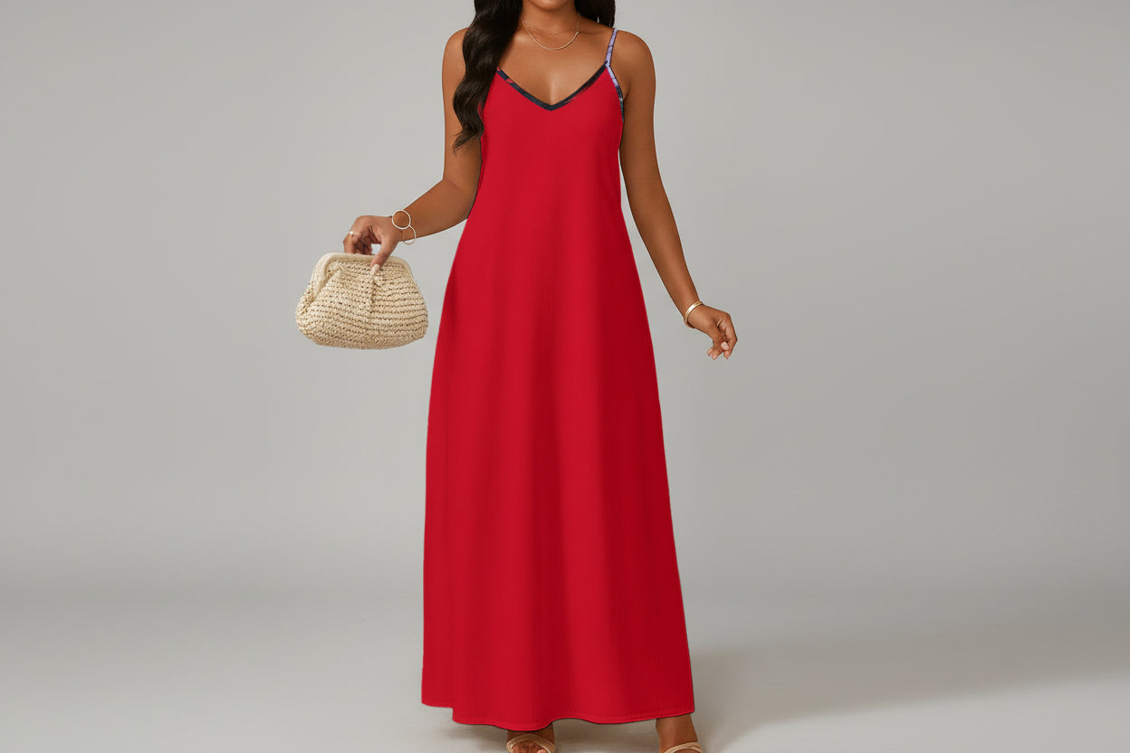 Girlllllll Women's V-neck Dress