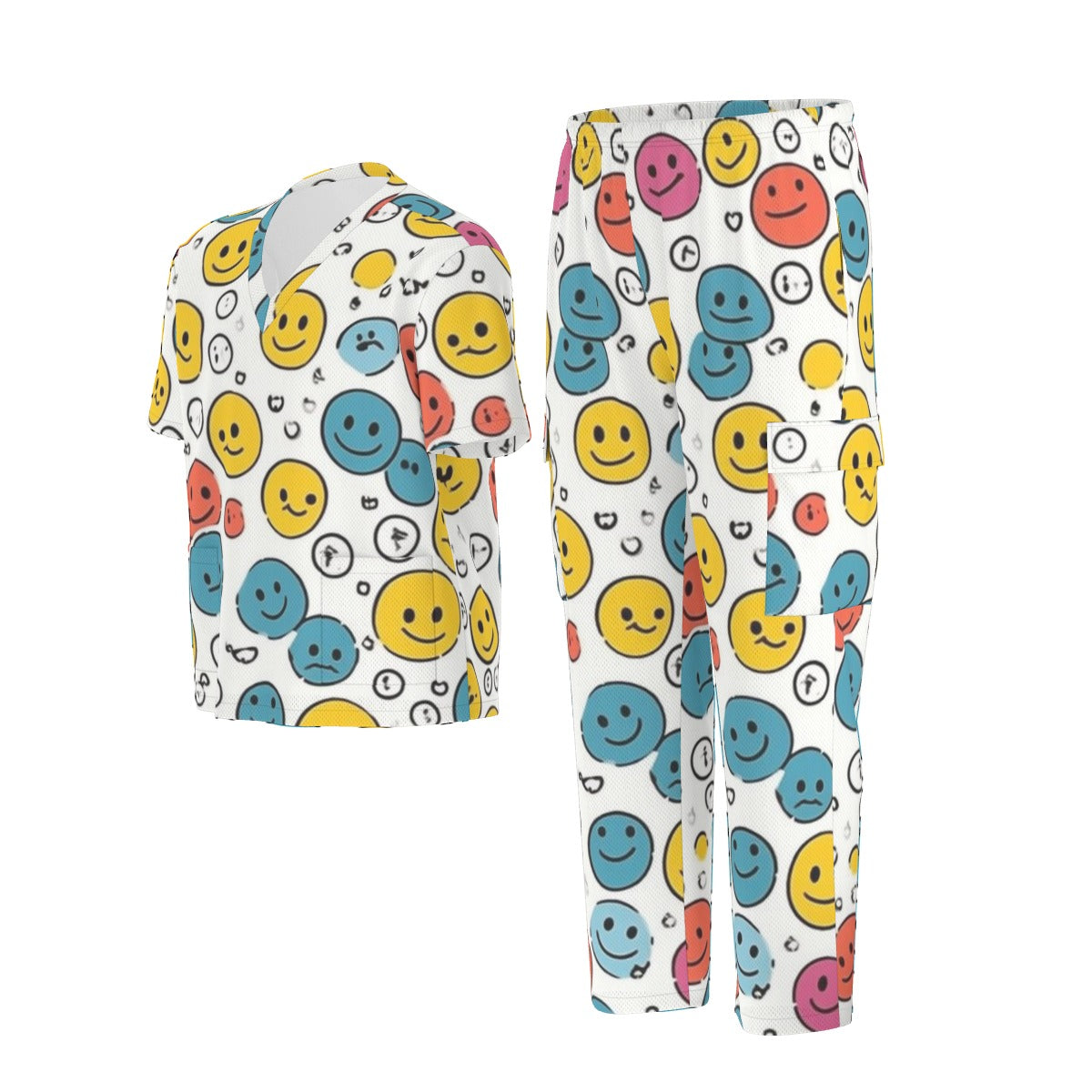 Scrub Doubles Unisex Scrub Set|Birdseye