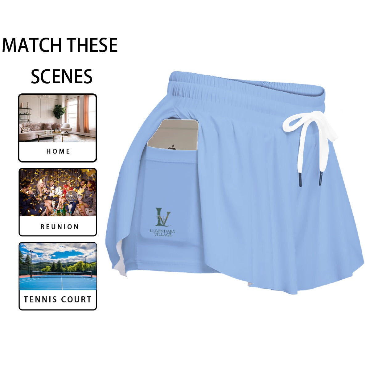 Women's Workout Shorts w/pockets