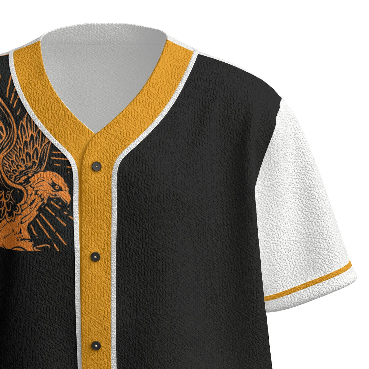 Gang Gang Men's Textured Baseball Jersey