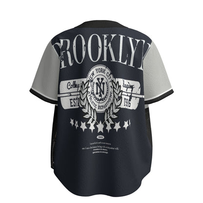 Brooklyn Baseball Men's Textured Baseball Jersey