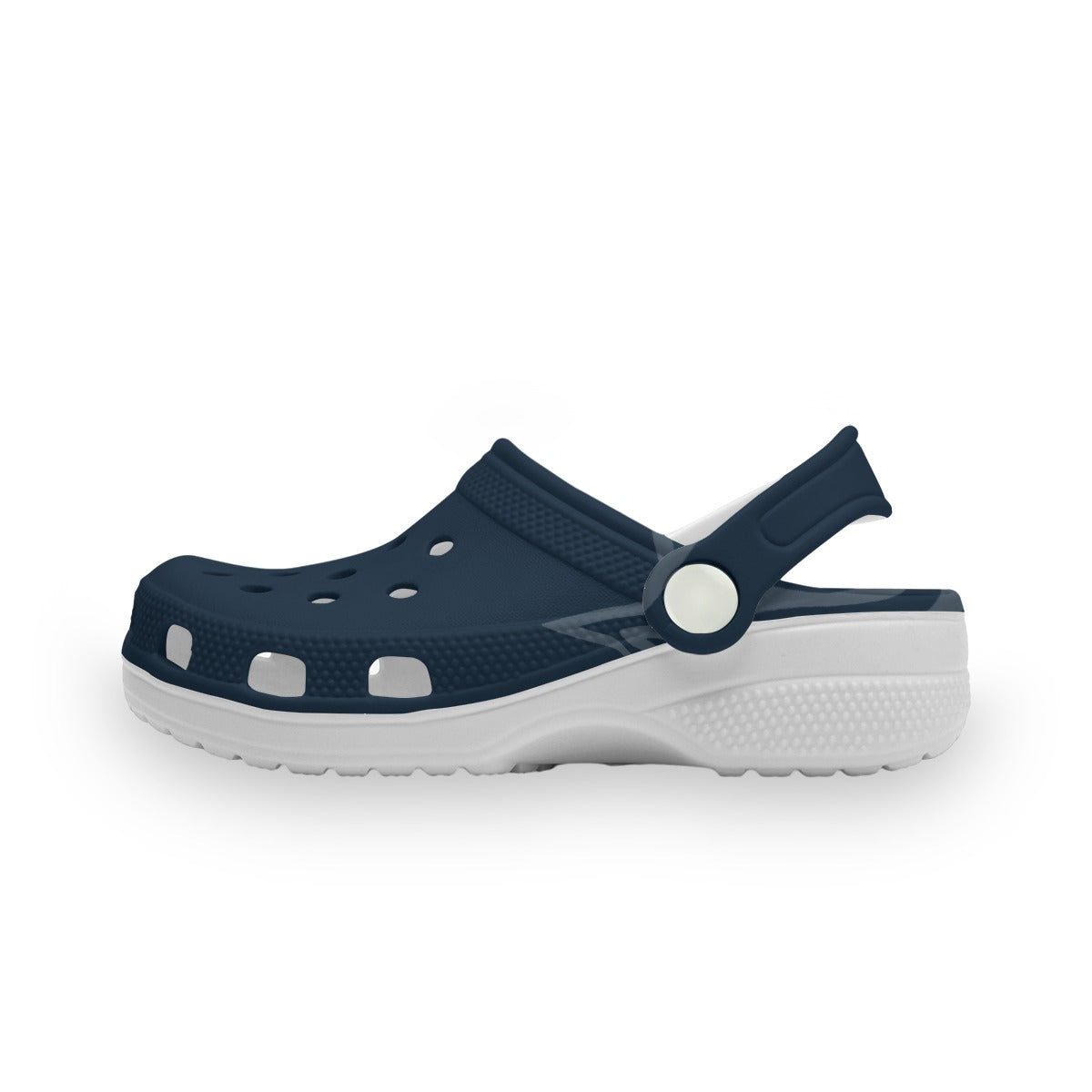 Navy Baby Hole Slides