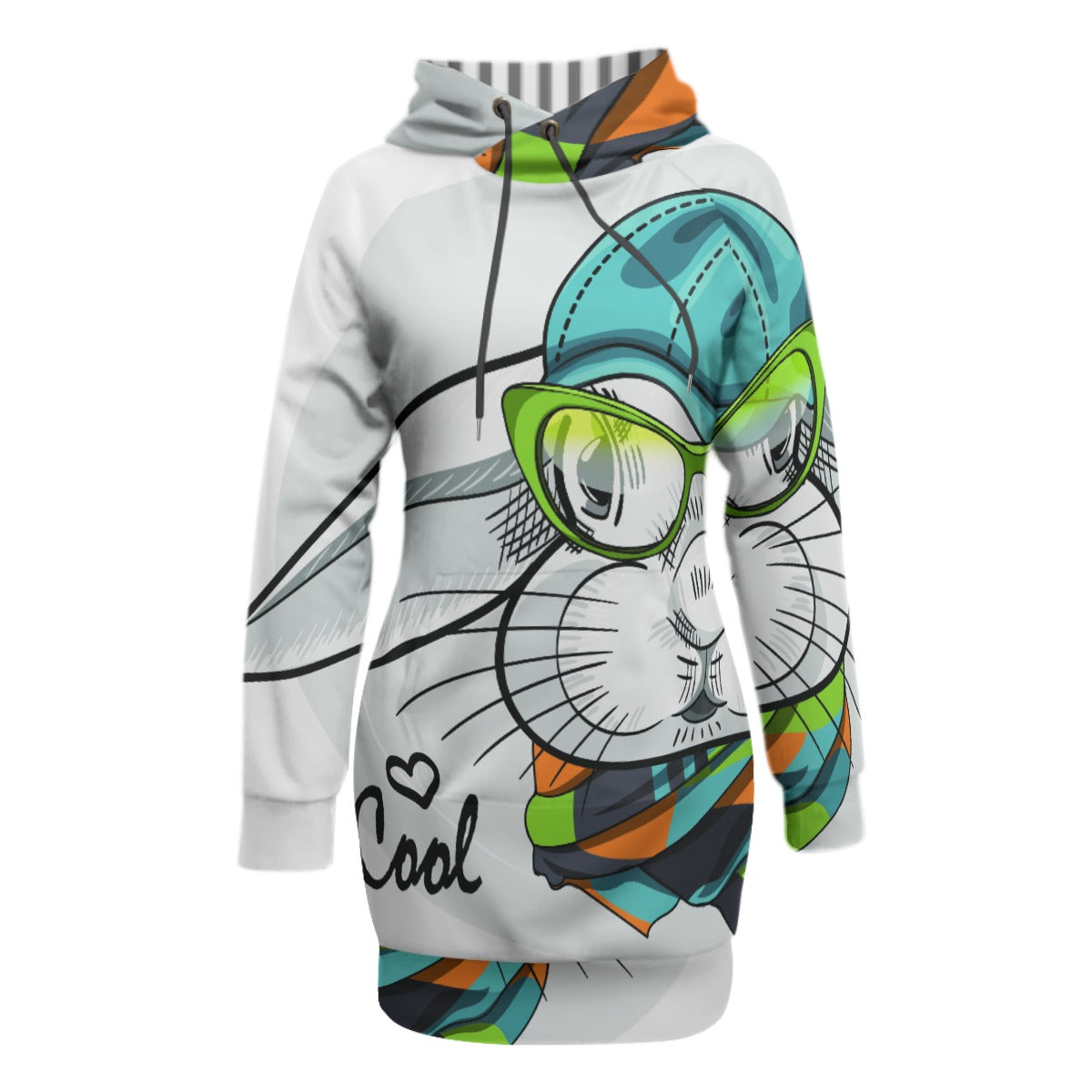 Just Cool Pullover Hoodie Dress