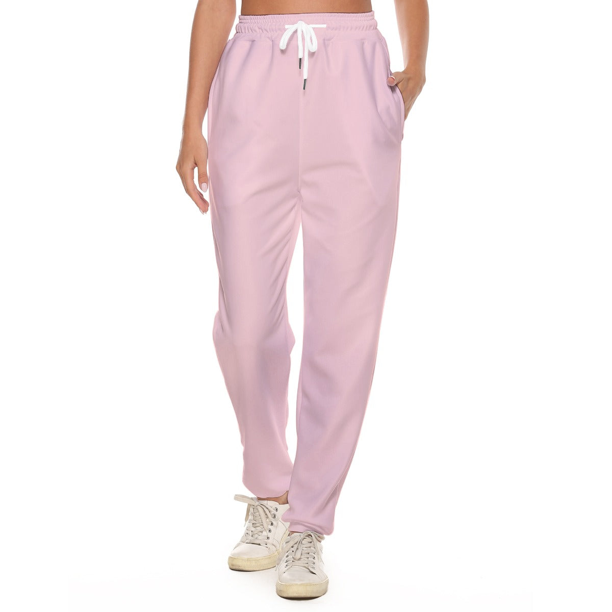 Pink flat Women's Casual Pants