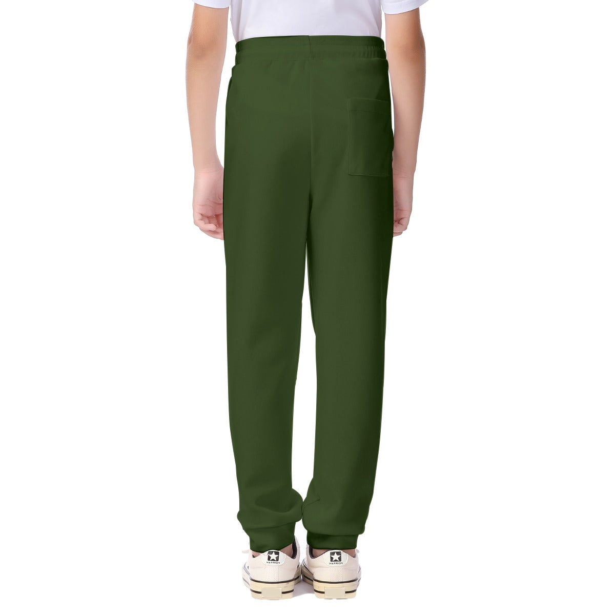 School Green Bottom Kid's Casual Pants