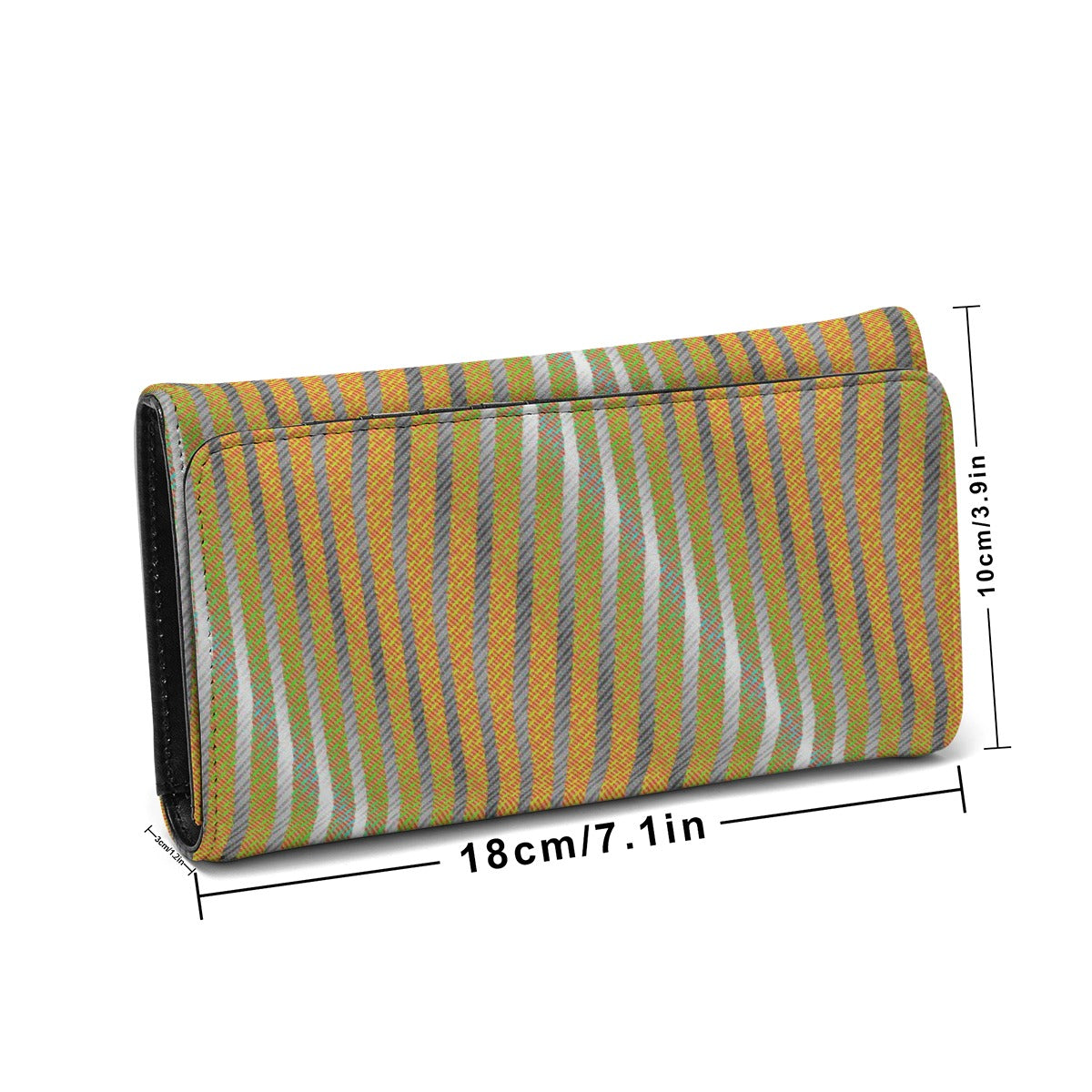 Silver and Gold Foldable Wallet