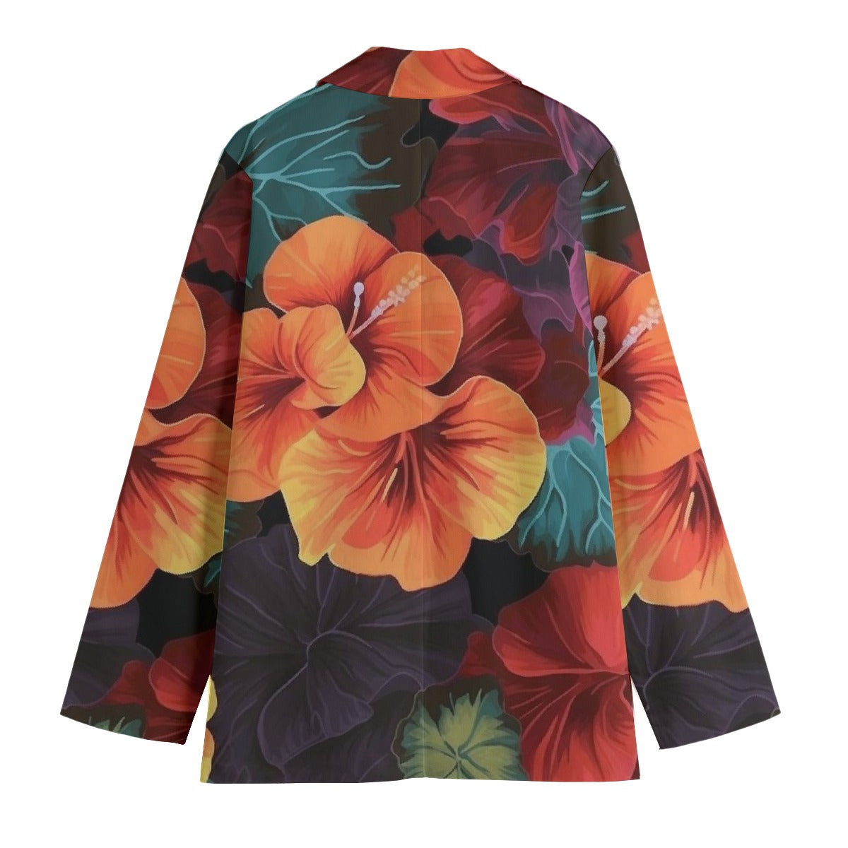 Floral Women's Leisure Blazer