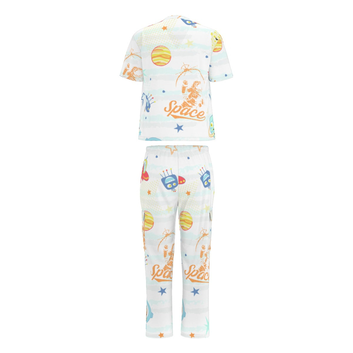 Scrub Space Unisex Scrub Set With Six Pocket