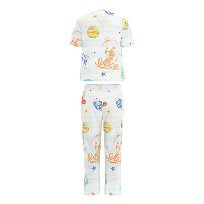 Scrub Space Unisex Scrub Set With Six Pocket