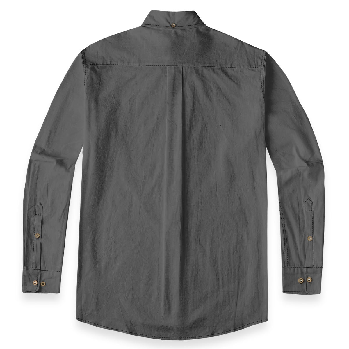 Rugged Touch logo Men's Cotton Long Sleeve Shirt