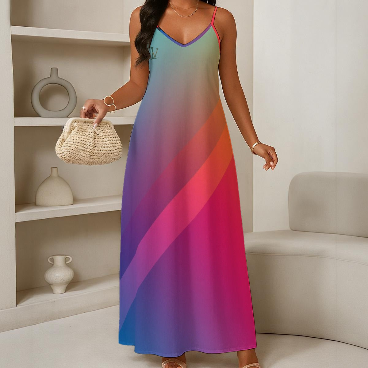 Girlllllll Women's V-neck Dress