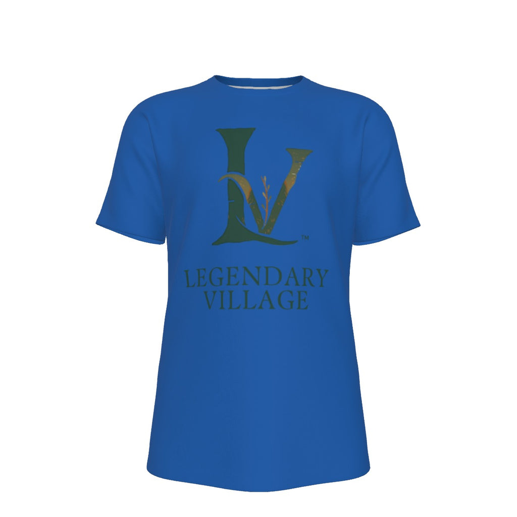 LV Signature Logo Cotton Men's T-shirt