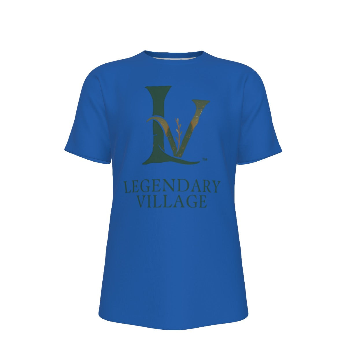 LV Signature Logo Cotton Men's T-shirt