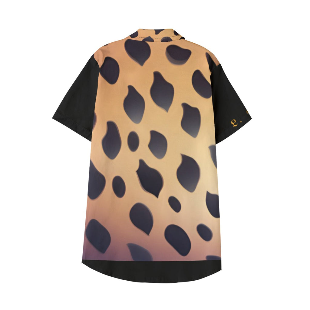 Cheetah Kid's Hawaiian Vacation Shirt | 115GSM Cotton poplin
