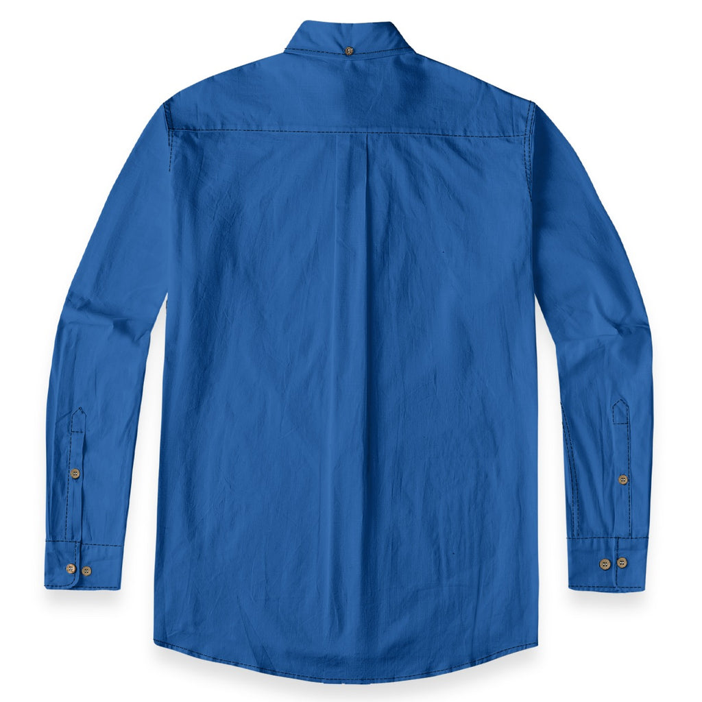 Rugged Touch logo Men's Cotton Long Sleeve Shirt
