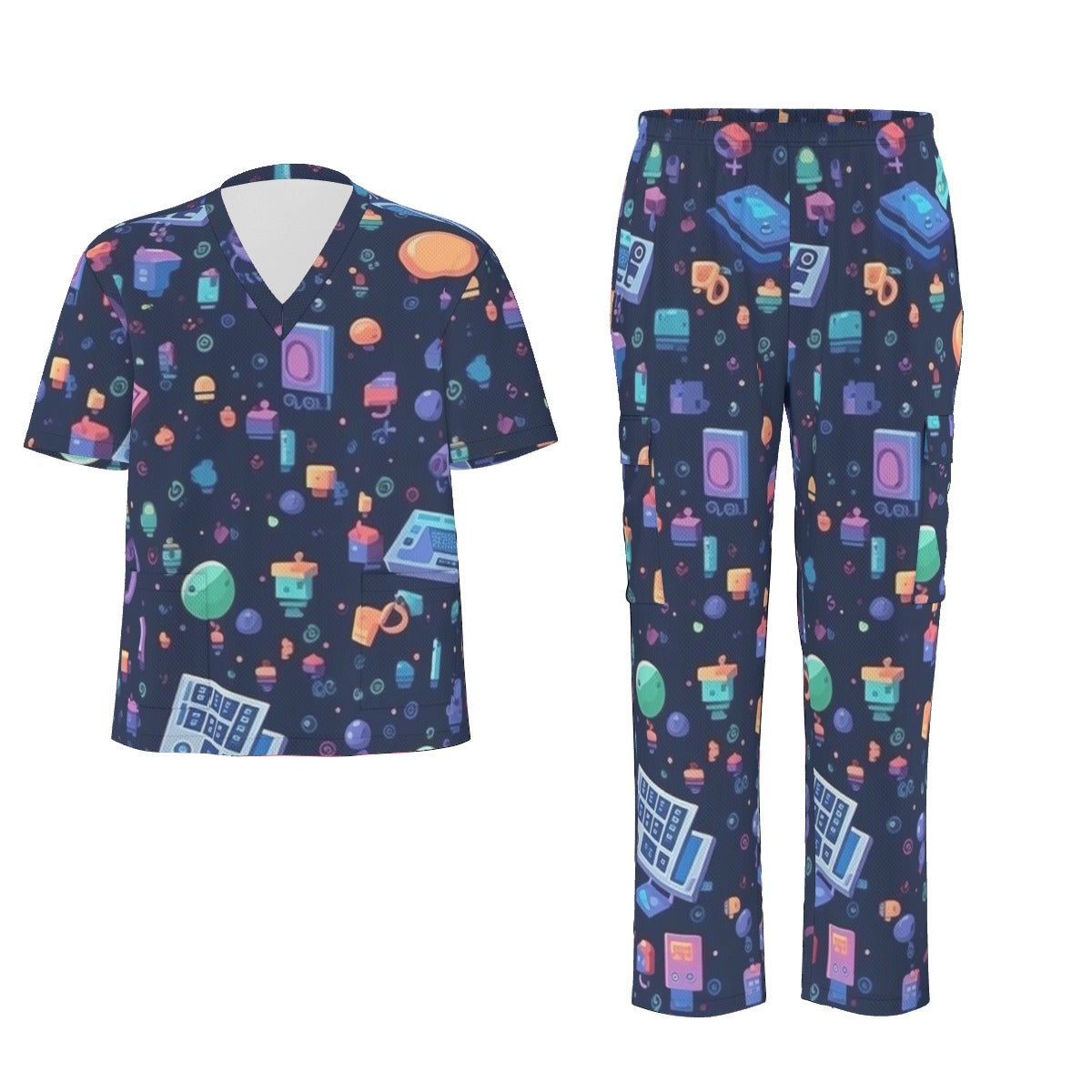 Scrub Correct Unisex Scrub Set|Birdseye