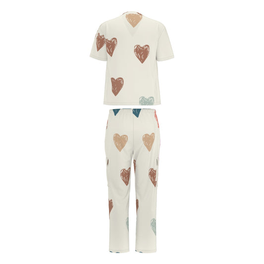 Scrub Heart Unisex Scrub Set With Six Pocket