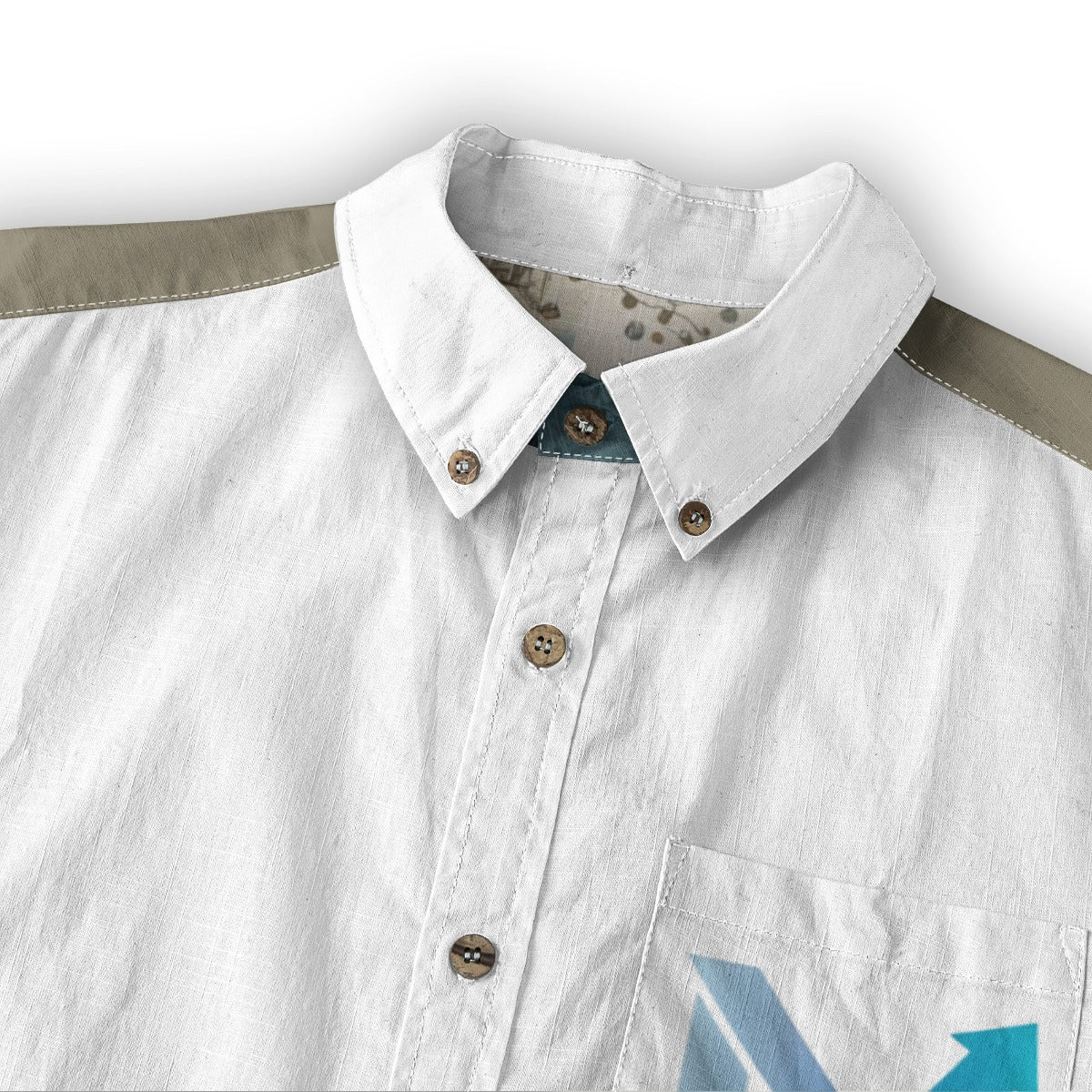 In Thought Men's Cotton Button Up