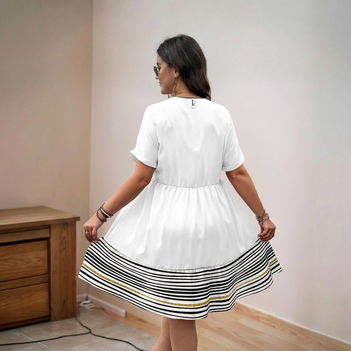 LV Signature Women's Casual Dress