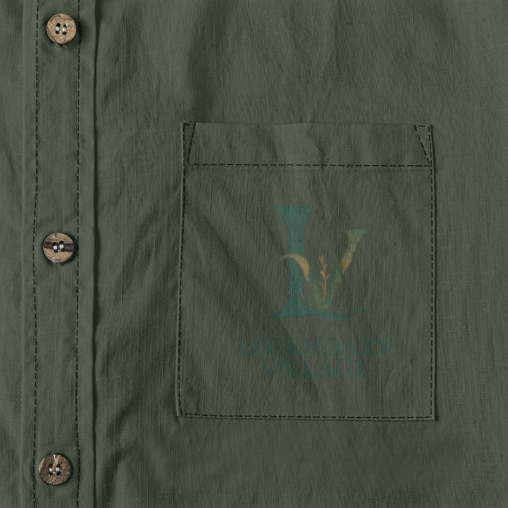 Rugged Touch logo Men's Cotton Long Sleeve Shirt