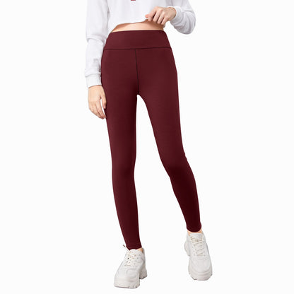 See the Burgundy Kid's Leggings