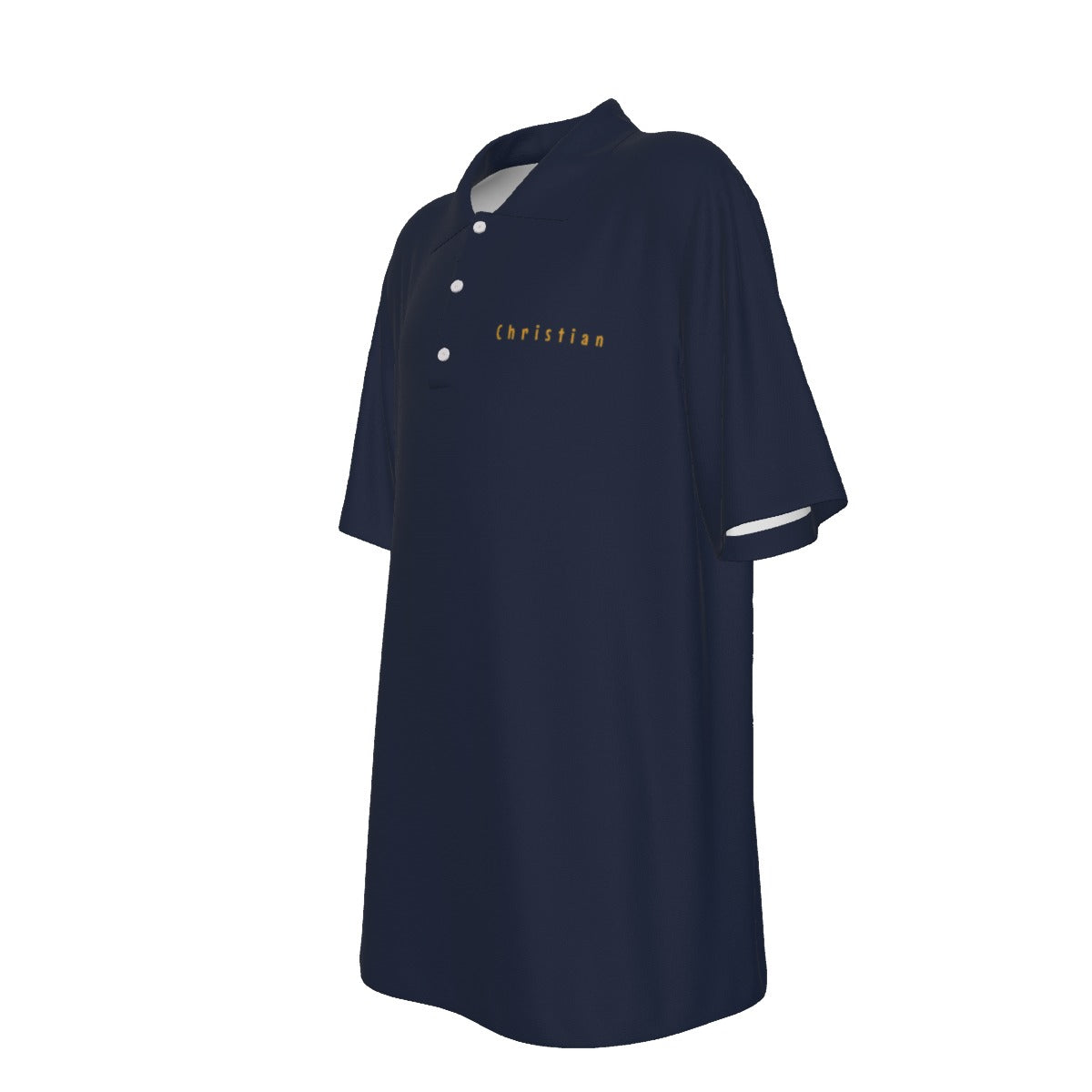 School Navy Tops Teenage UV Protection POLO Shirt