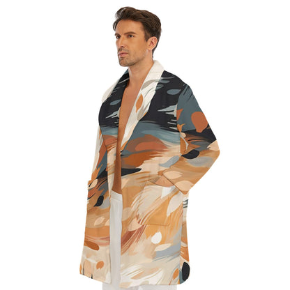 Bright Comfort Men's Borg Fleece Robe