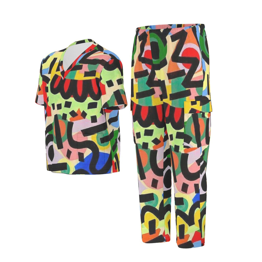 Scrub Hue Unisex Scrub Set|Birdseye