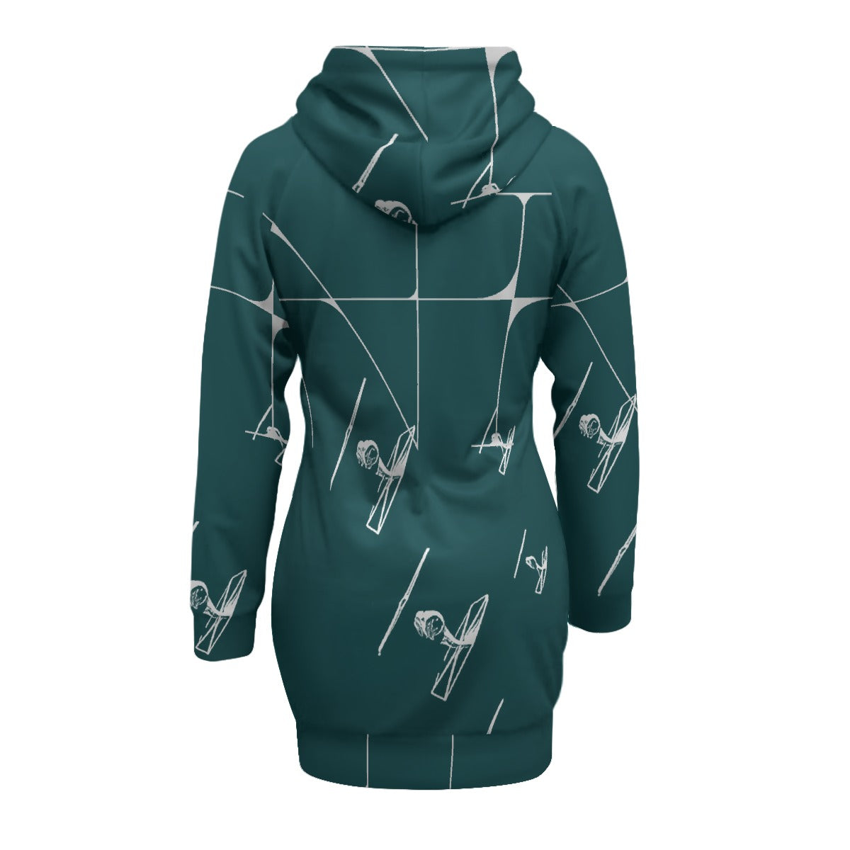 Fly-Walker Pullover Hoodie Dress