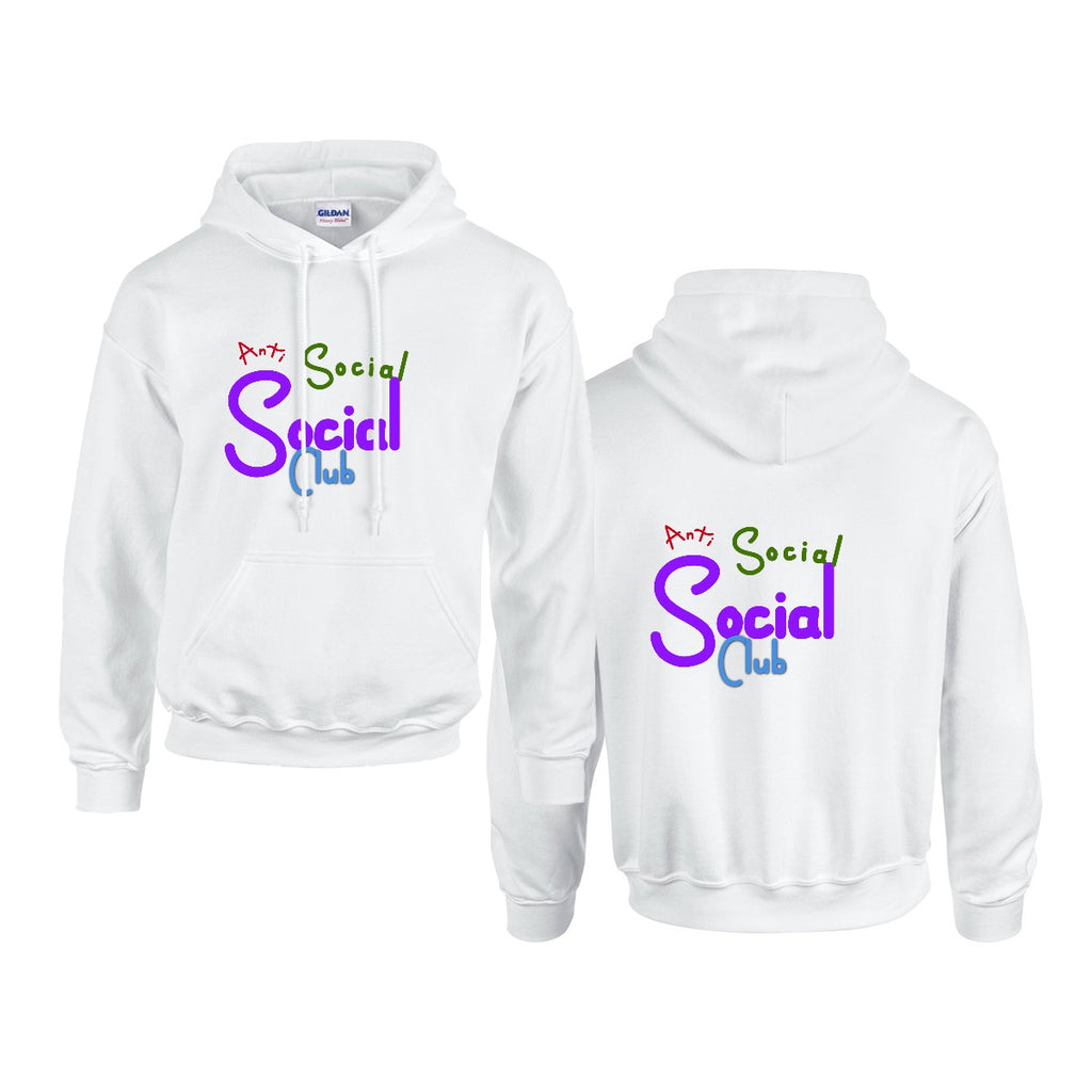 Social Club Men's Hoodie For The USA |Gildan 18500  Double DTF