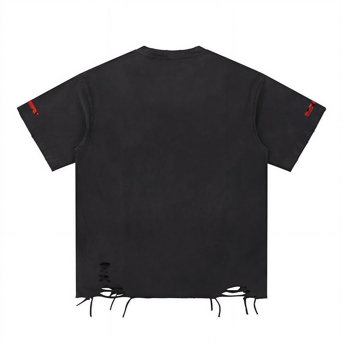 Untouchable Men’s Distressed Washed Oversized T-Shirt