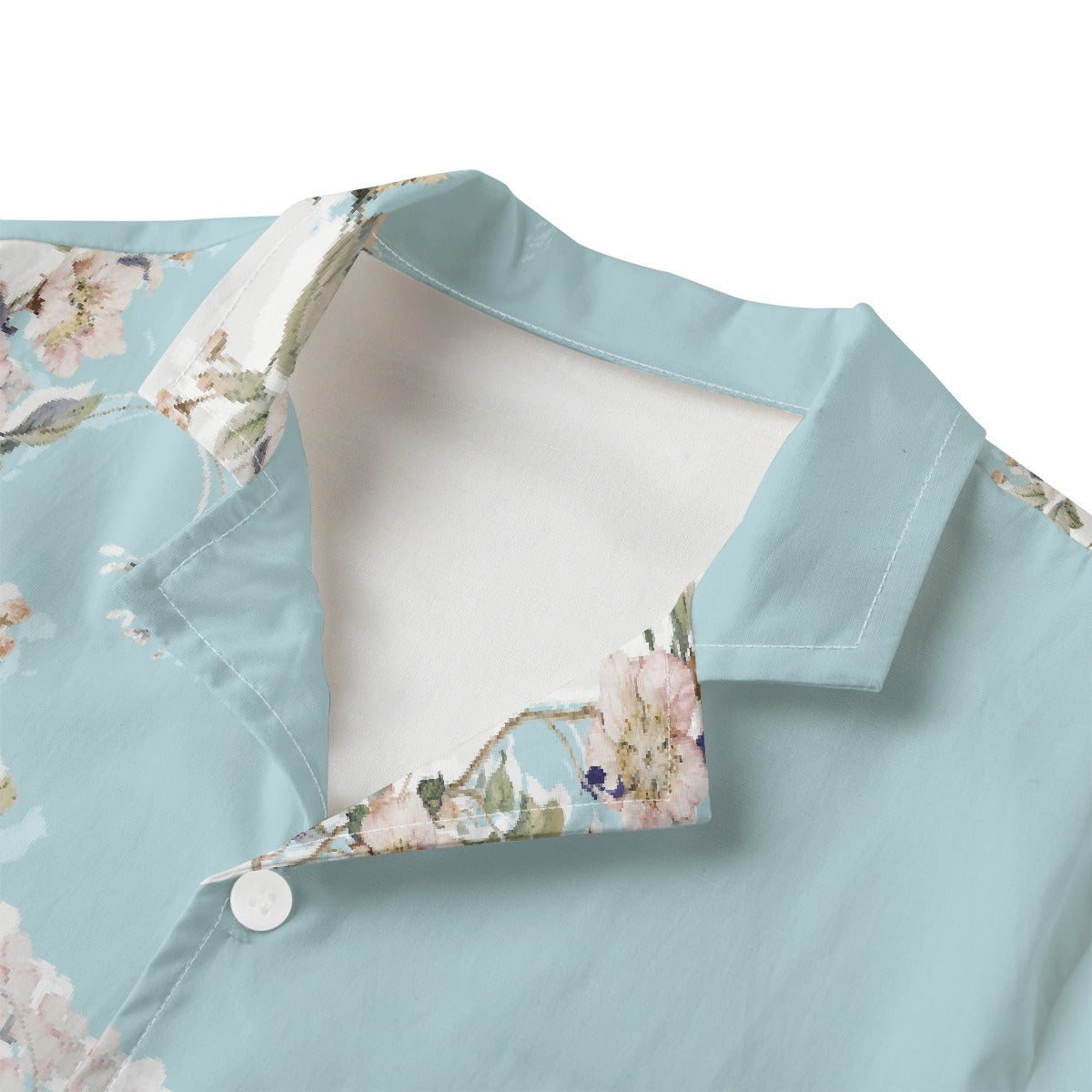 Floral Button Up Kid's Hawaiian Vacation Shirt | 115GSM Cotton poplin