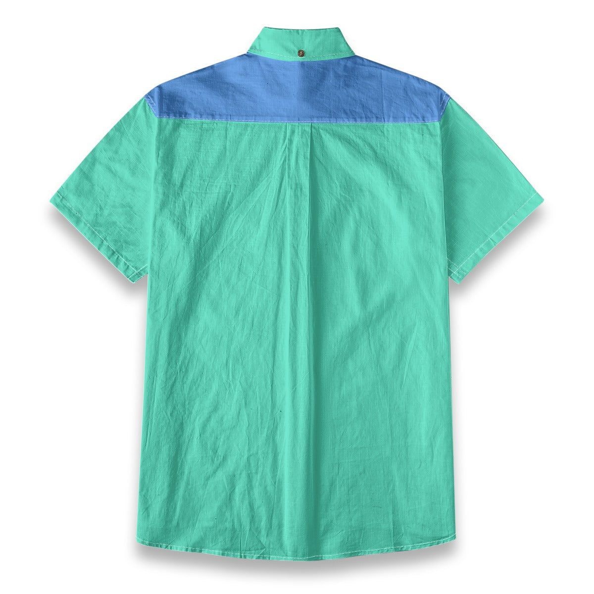 Minty Men's Cotton Short Sleeved Shirt