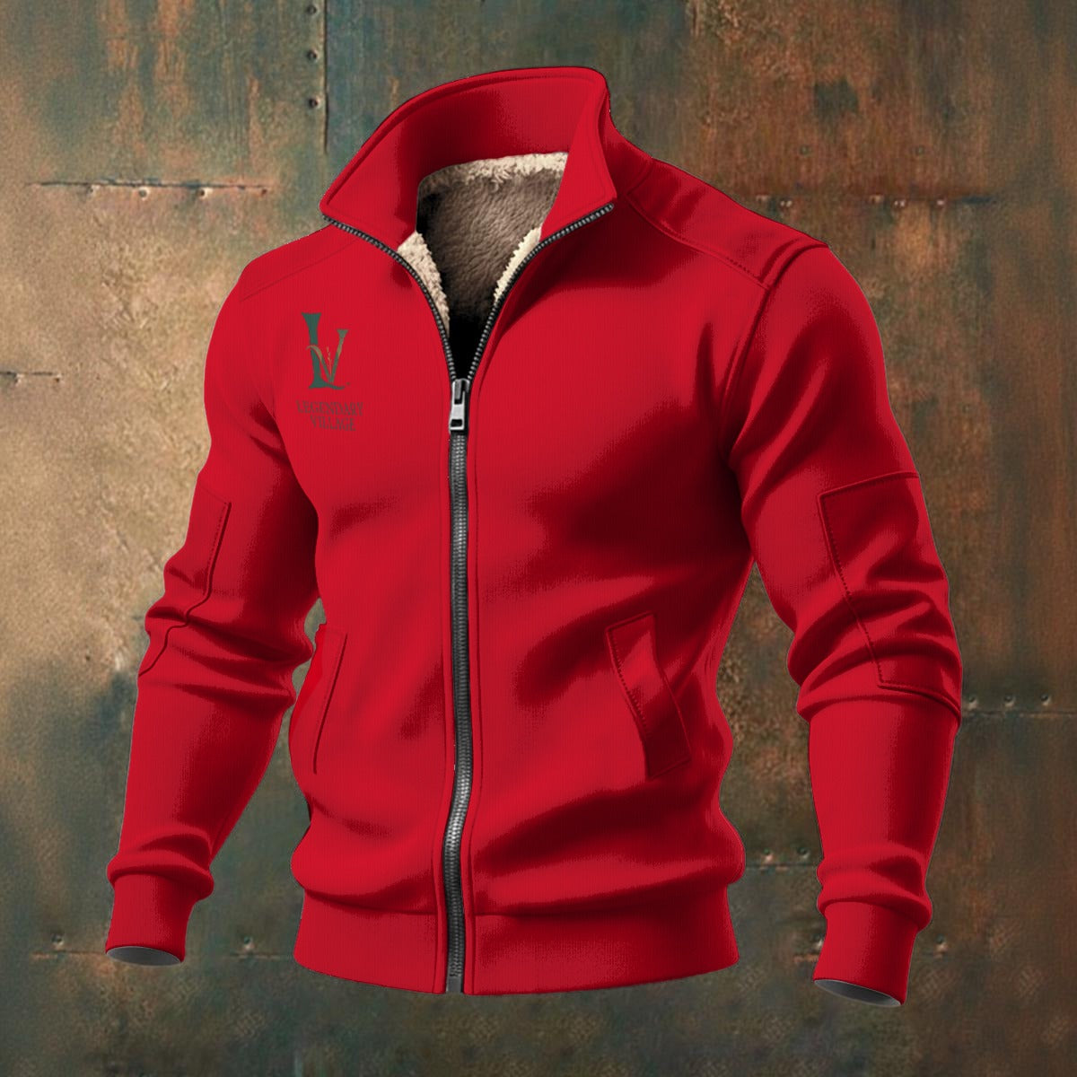 Mr. Green Men's Thick Fleece Jacket