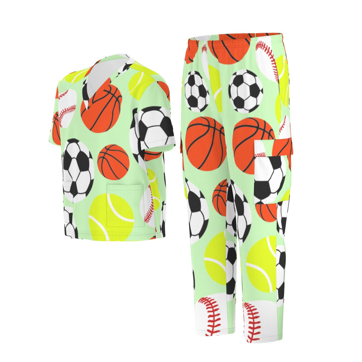 Scrub Sports Unisex Scrub Set|Birdseye