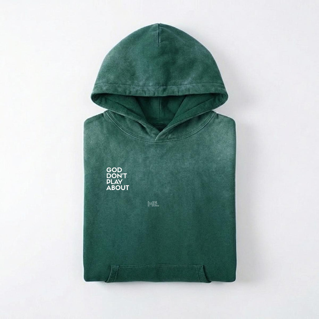 LV Me Vintage Wash Pullover Hoodie|420GSM DTF