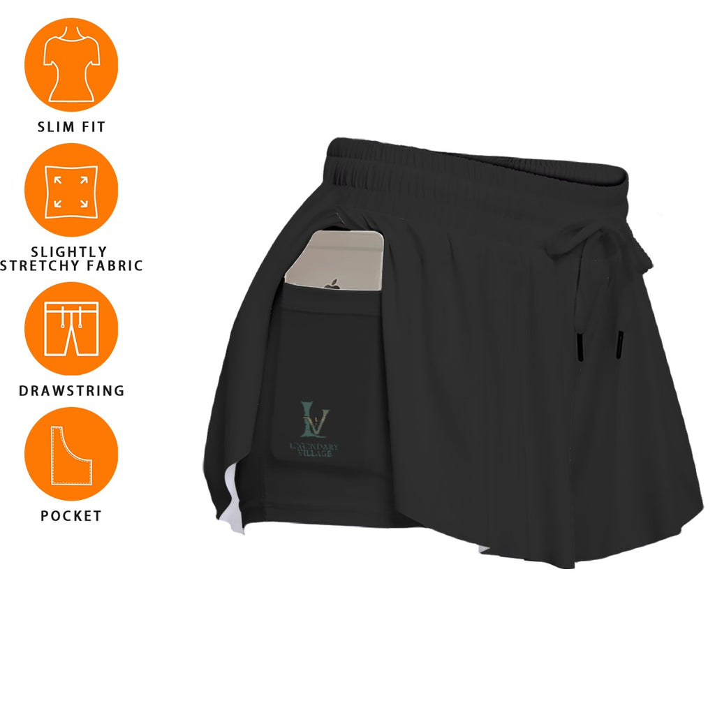 Women's Workout Shorts w/pockets