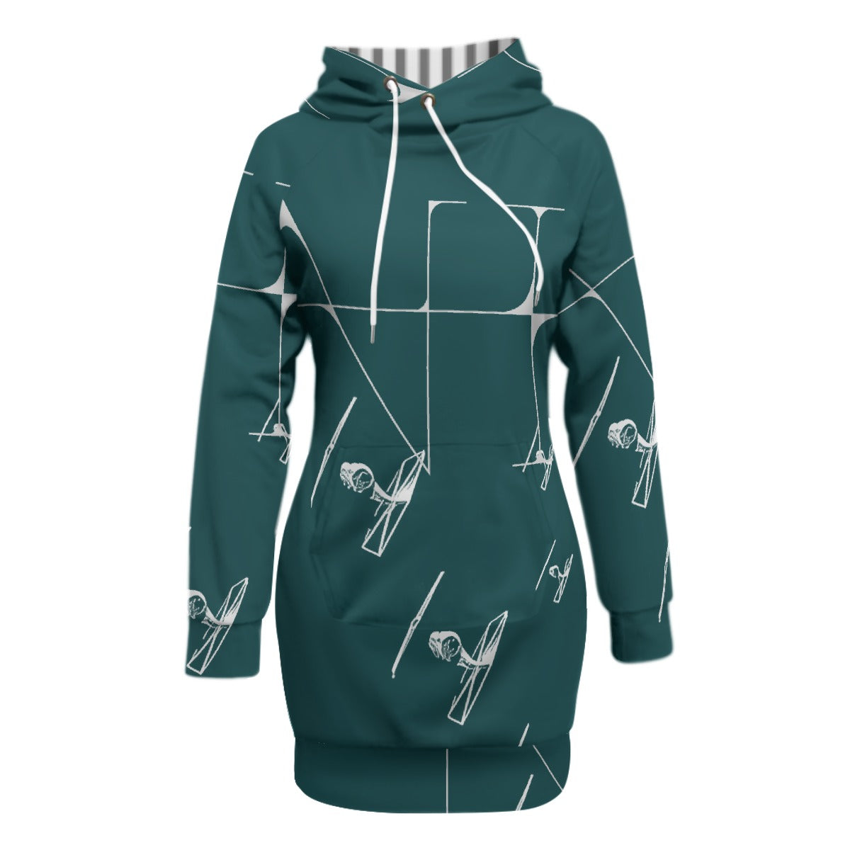 Fly-Walker Pullover Hoodie Dress