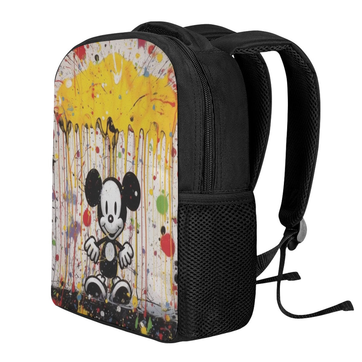 Faux Mickey Splash Student Backpack