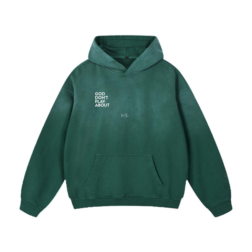 LV Me Vintage Wash Pullover Hoodie|420GSM DTF