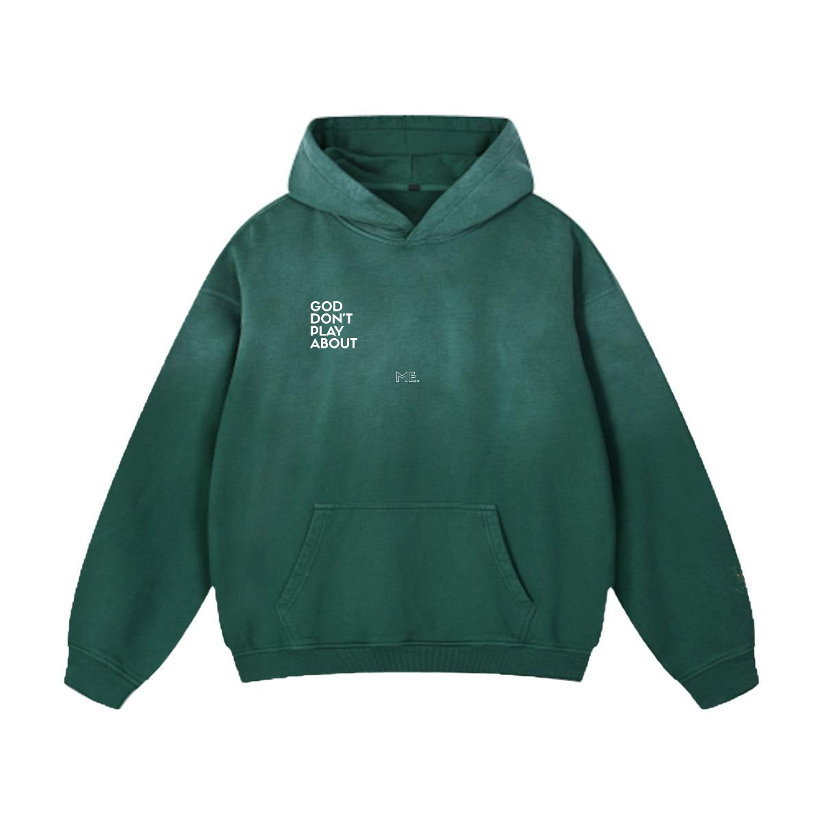 LV Me Vintage Wash Pullover Hoodie|420GSM DTF