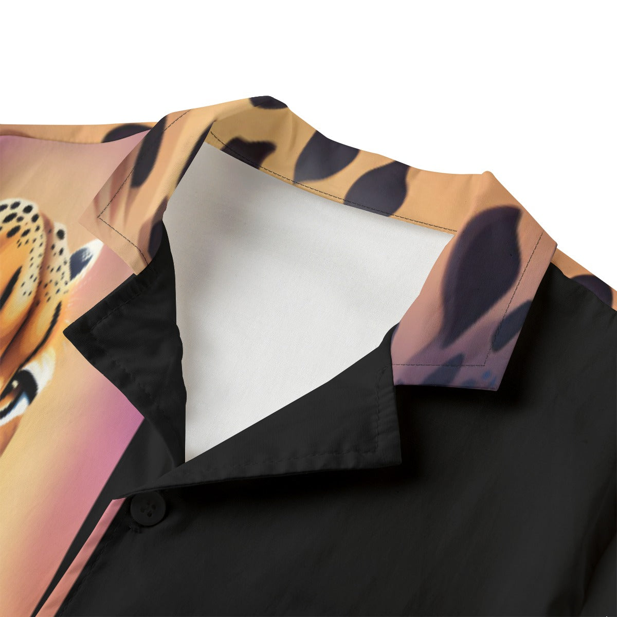 Cheetah Kid's Hawaiian Vacation Shirt | 115GSM Cotton poplin