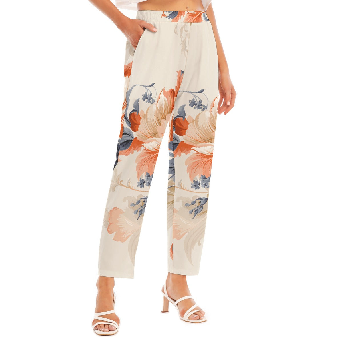 Bouquet Women's Loose Straight-leg Pants