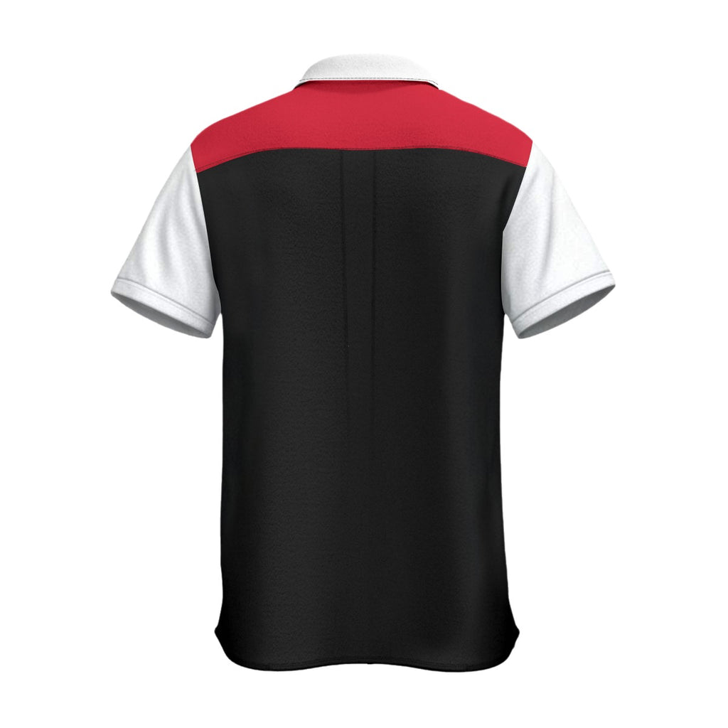 Cure Men's Short Sleeved Button Shirt