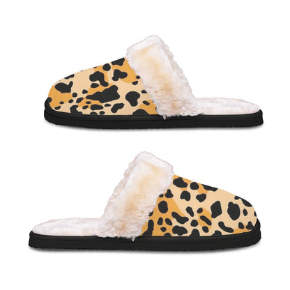 Clip Cheetah Mama Women's Home Plush Slippers