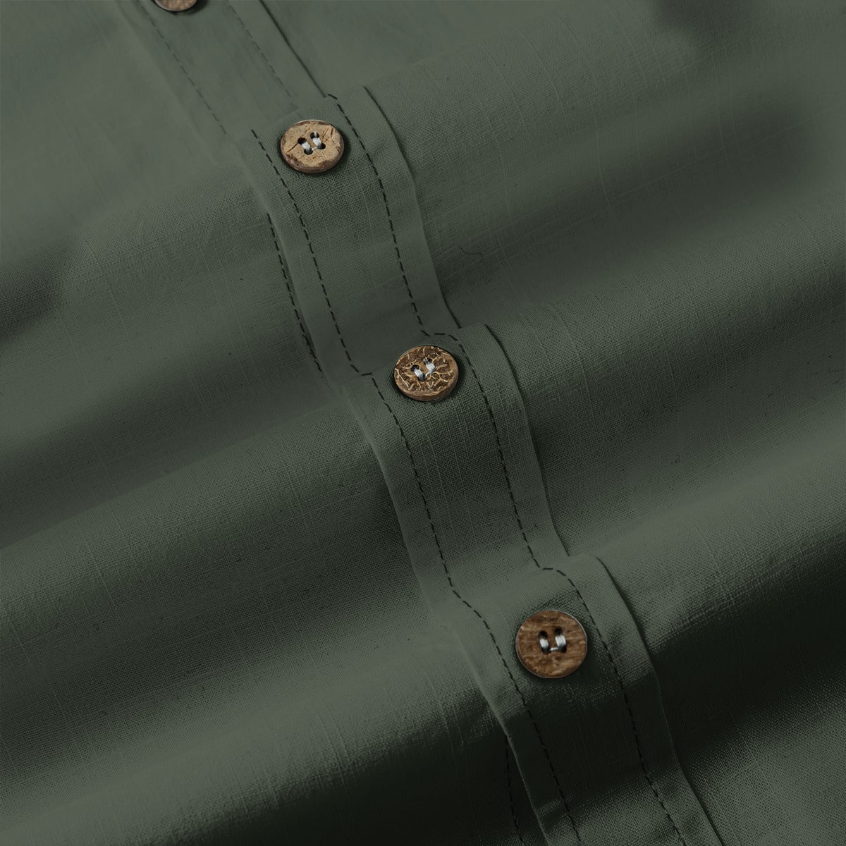 Rugged Touch logo Men's Cotton Long Sleeve Shirt