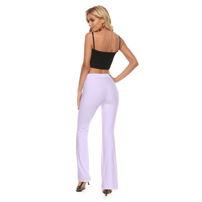 Lavender Flare Women's Skinny Flare Pants